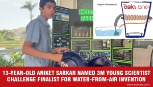 Teen Scientist Aniket Sarkar Develops Low Cost System to Capture Water From Dry Air