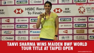 Tanvi Sharma Creates History With Taipei Open Super 300 Title 