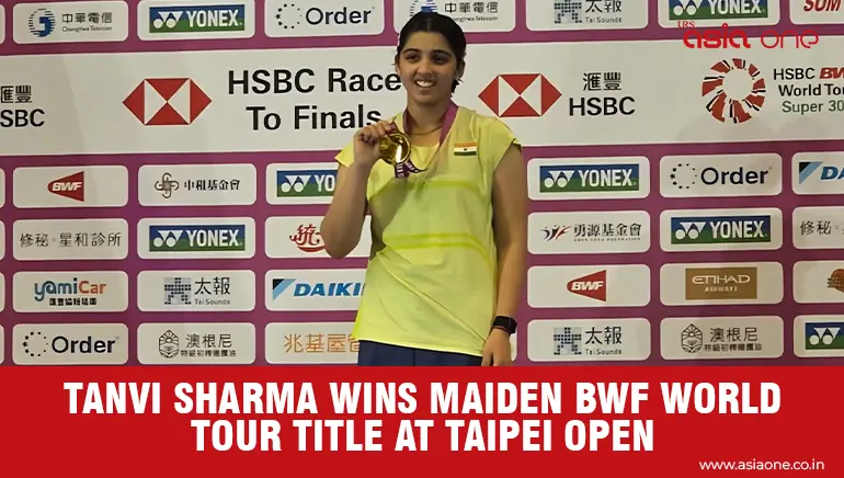 Tanvi Sharma Creates History With Taipei Open Super 300 Title 