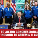 Artemis II Crew to Receive Top US Spaceflight Honour for Historic Moon Mission