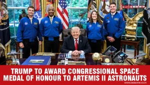 Artemis II Crew to Receive Top US Spaceflight Honour for Historic Moon Mission