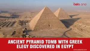 Ancient Pyramid Tomb with Greek Elegy Discovered in Egypt
