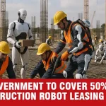 Government Support to Cover 50% of Construction Robot Leasing Costs