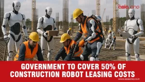 Government Support to Cover 50% of Construction Robot Leasing Costs