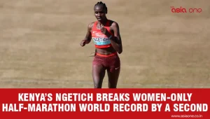 Agnes Ngetich Sets New Women-Only Half-Marathon World Record