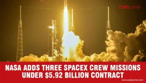 NASA Adds Three SpaceX Crew Missions Under $5.92 Billion Contract