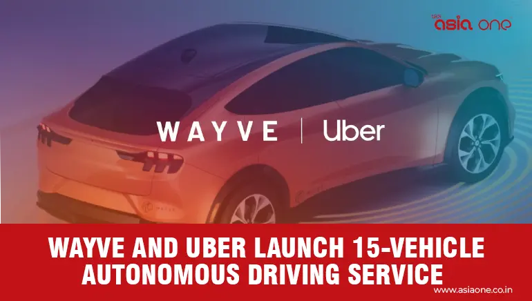 Wayve and Uber Launch 15-Vehicle Autonomous Driving Service