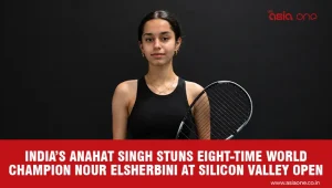 Anahat Singh Stuns Nour ElSherbini at Silicon Valley Open