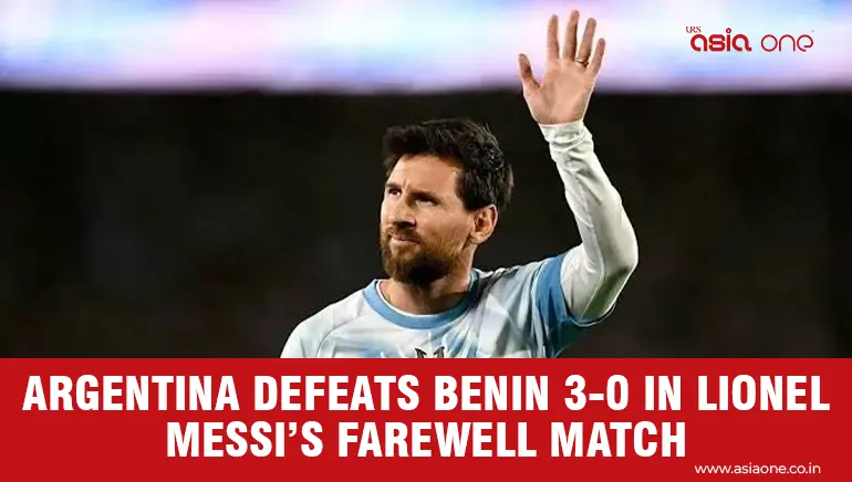 Argentina captain messi ends international career with goal and two assists