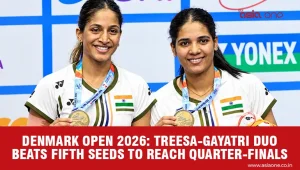 Indian women’s doubles pair advances to the Quarter Finals of Denmark Open Super 750 Badminton Tournament