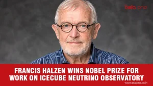Francis Halzen Wins Nobel Prize for Work on IceCube Neutrino Observatory