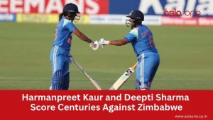 Harmanpreet Kaur and Deepti Sharma Score Centuries Against Zimbabwe