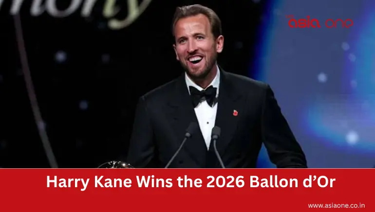Harry Kane Becomes First English Ballon d’Or Winner Since 2001