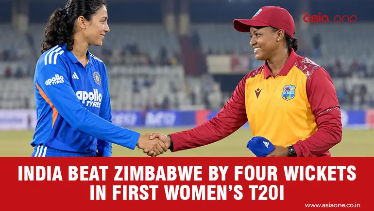 India Women Beat Zimbabwe by Four Wickets in First T20I