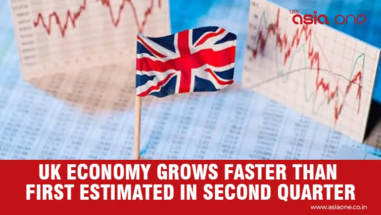 UK Economy Grows 0.5% in Q2, Revised Up From 0.4%