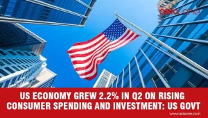 US economy grew 2.2% in Q2 on rising consumer spending, investment