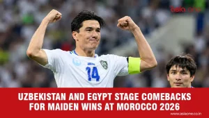 Uzbekistan beat Mexico 40–30 while Egypt edged Switzerland 29–28